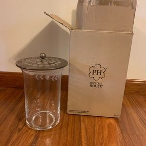 Princess House vase with stem holder